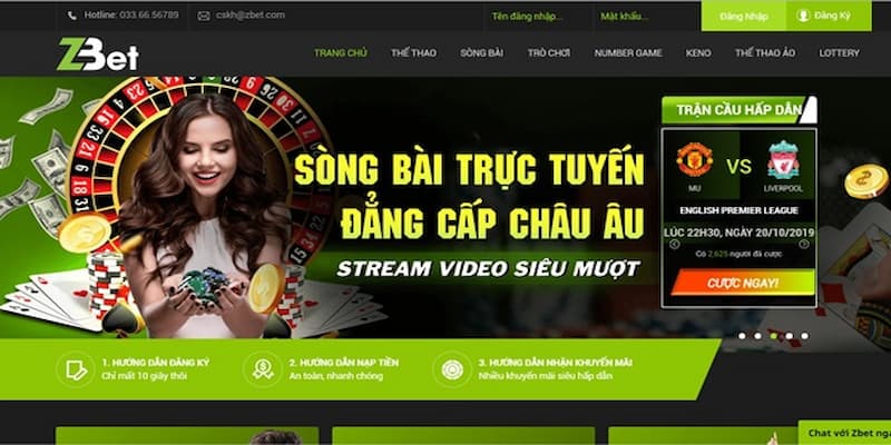 Zbet Lợi thế của Zbet trong sân chơi